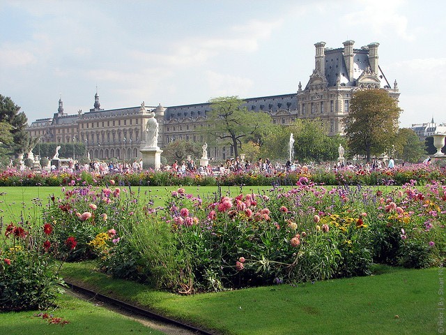 Франция, Париж XXXI: Сад Тюильри и несуществующий дворец