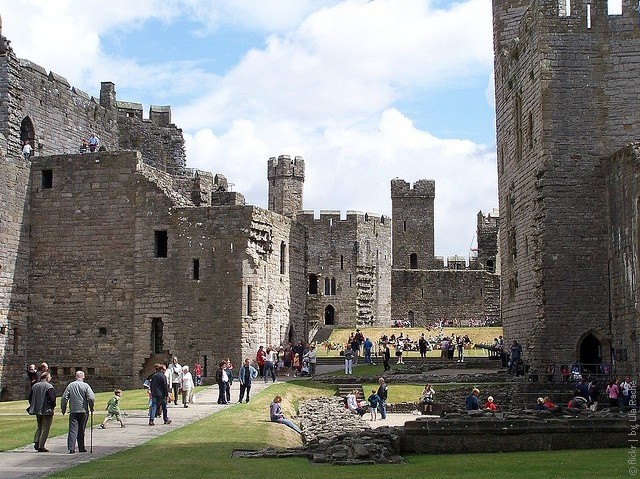 замок Карнарвон