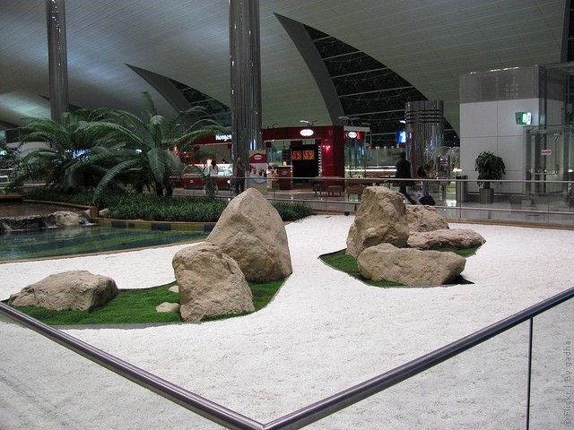 Аэропорт Дубай  схема