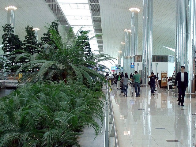 Аэропорт в Дубае ОАЭ