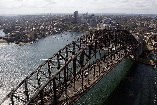 9. Мост Харбор-Бридж, Сидней, Австралия.