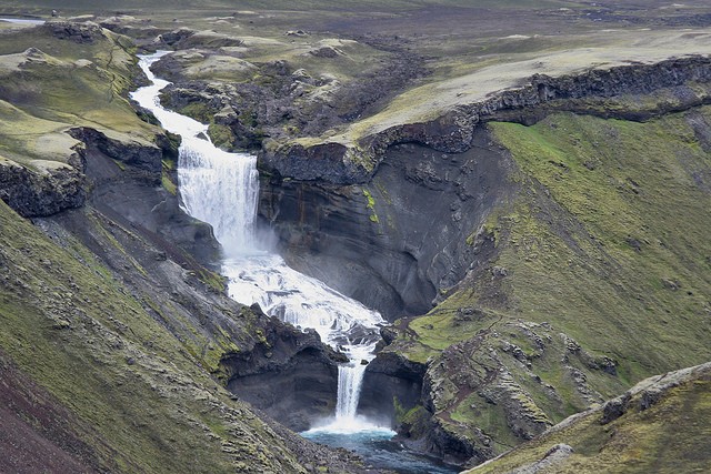 ófærufoss waterfall iceland