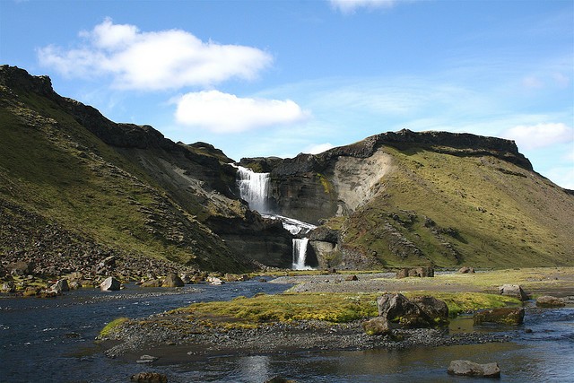 Водопад Оуфайруфосс