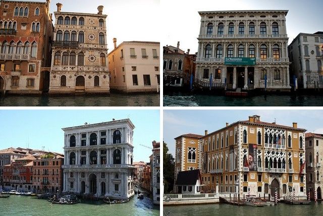 Дворцы и замки Венеции, Италия.