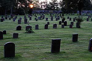 Лесное кладбище в Швеции
