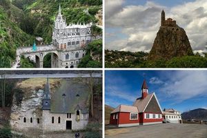 10 церквей расположенных в необычных местах