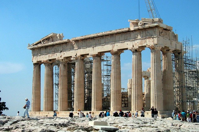 храм Парфенон Афины