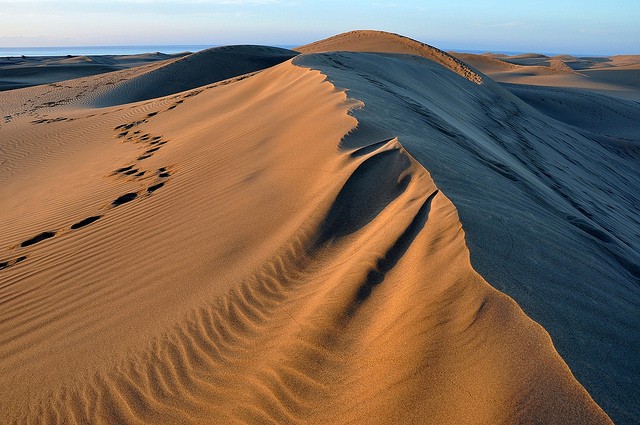 песчаные дюны фото