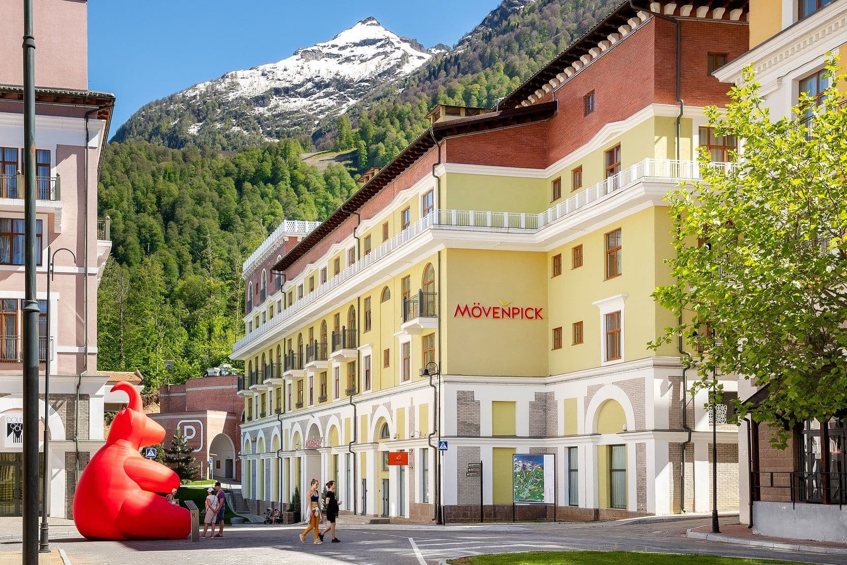 Лучшие отеле для отдыха в горах Сочи.
