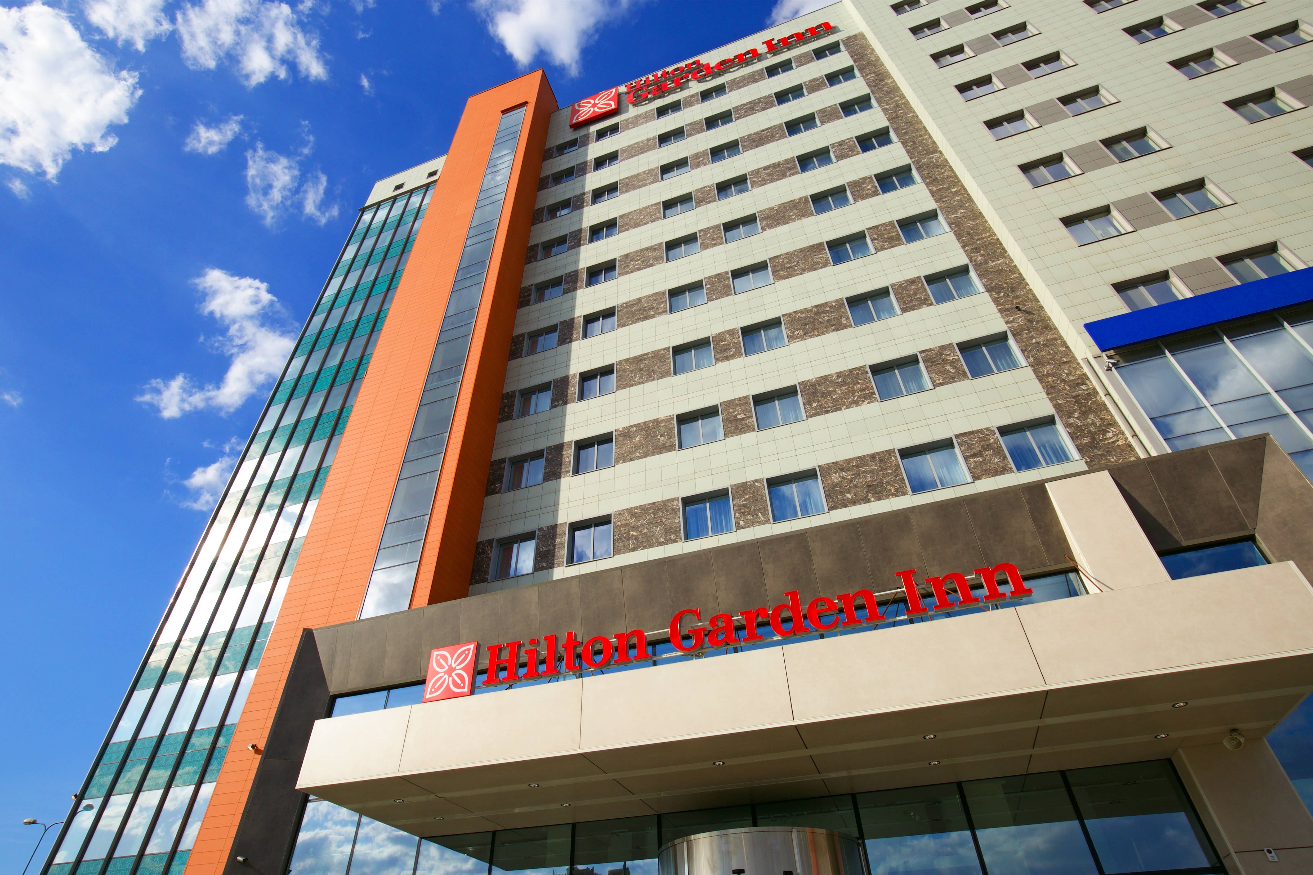 Hilton Garden Inn Volgograd. Фасад здания.