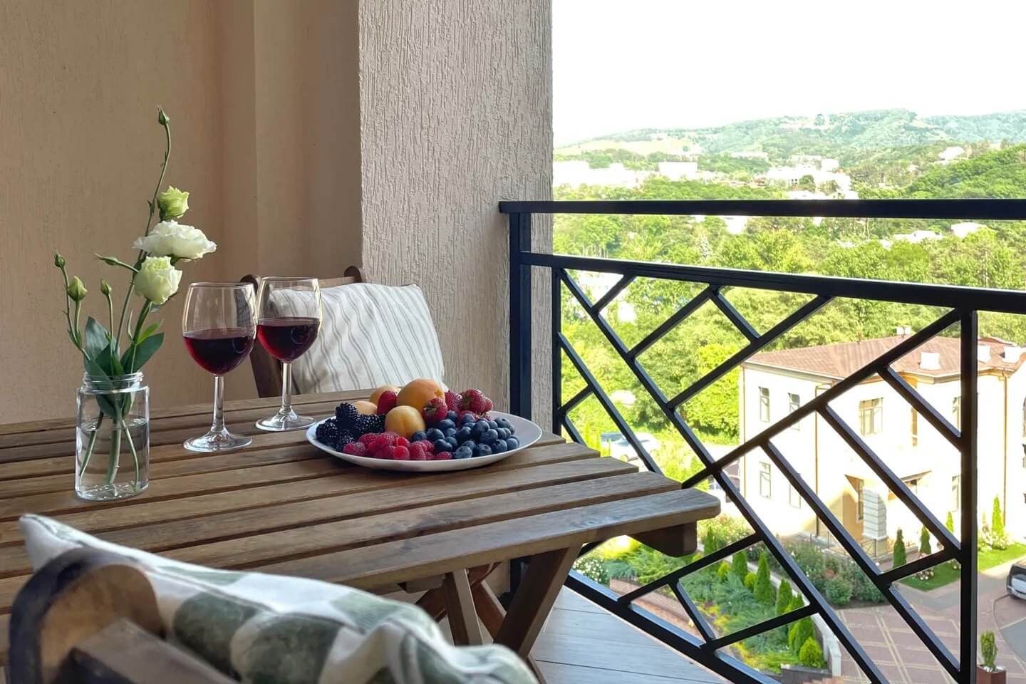 Отличное место, чтобы отдохнуть и выпить бокал красного вина!