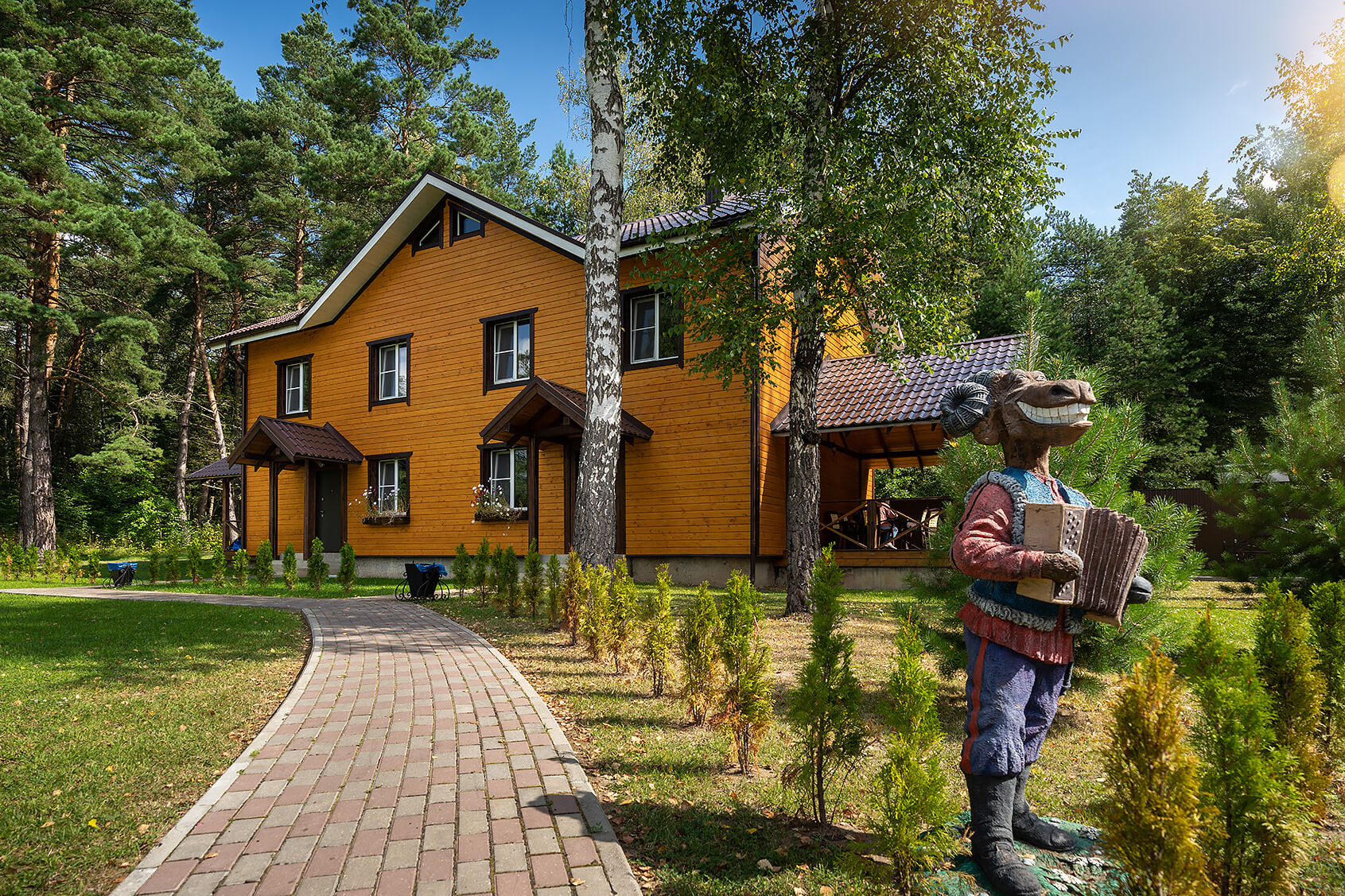 Дачный отель «Лесные поляны».